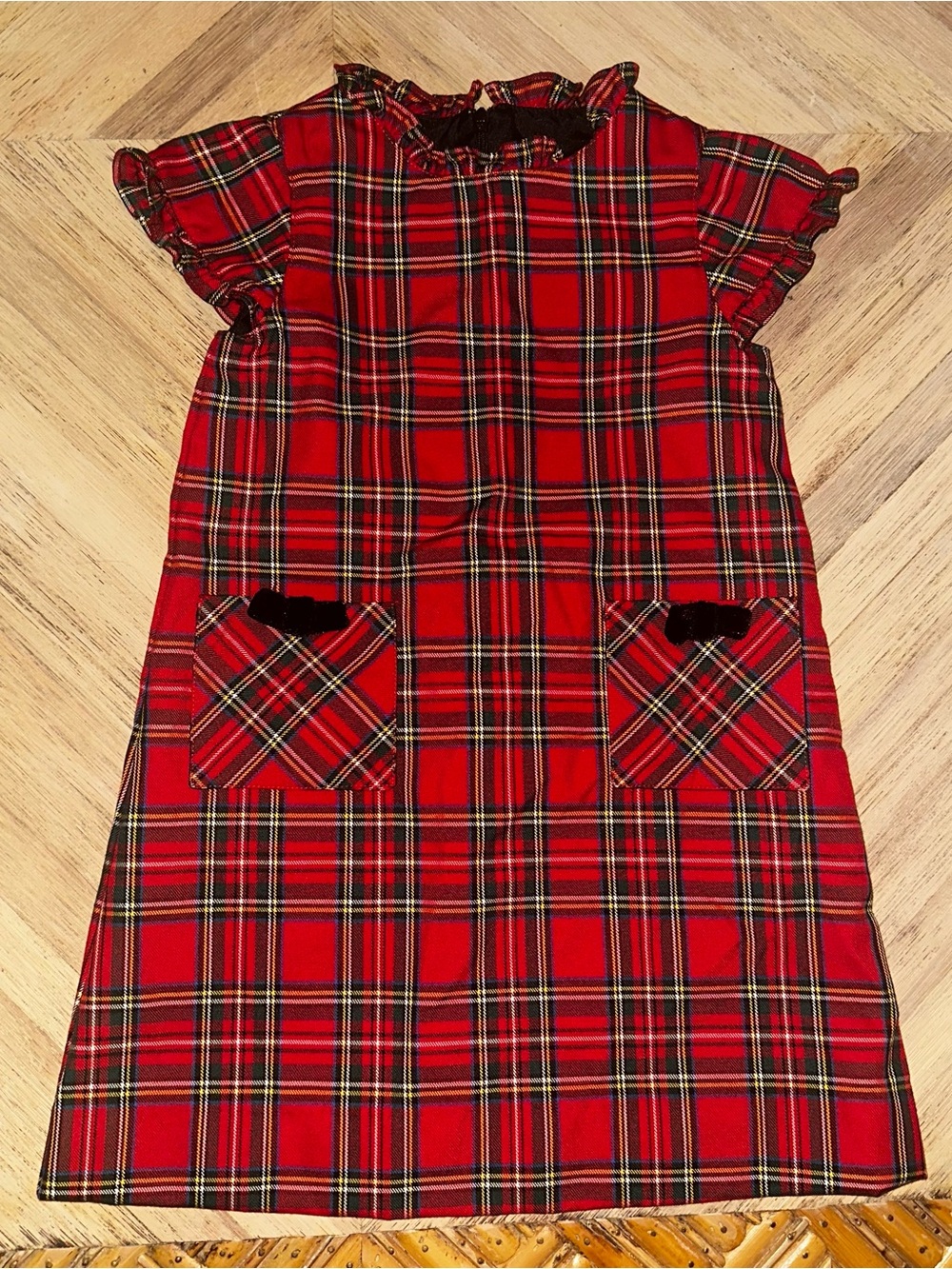 FLORENCE EISEMAN Girl's Tartan Plaid Dress